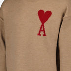 Prendas de punto Col roulé Ami de coeur Ami PARIS Marrón Unisexo