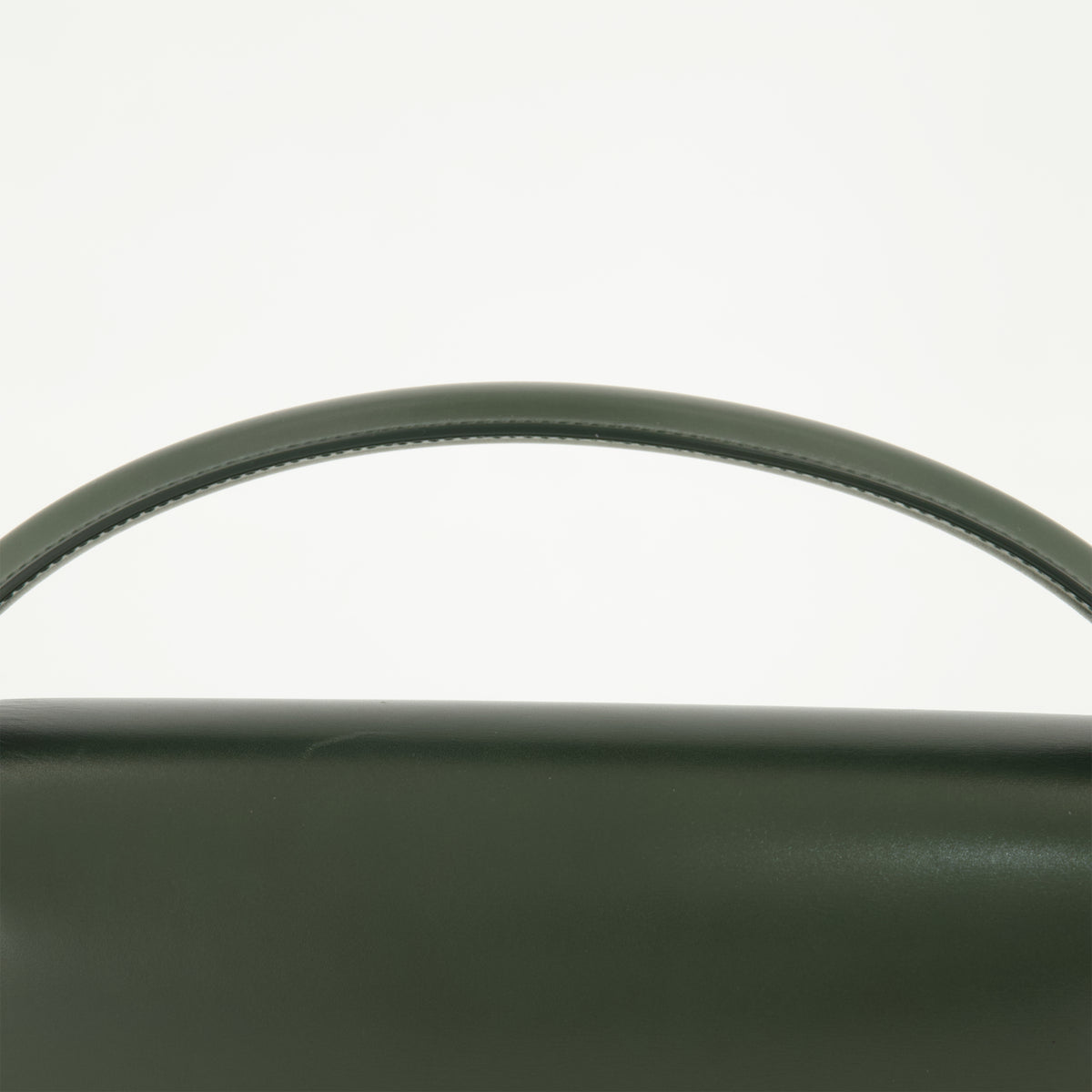 Sacs à main et épaule Sac Voltaire en cuir vert foncé Saint Laurent Vert Femme