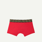 Sous-vêtements et homewear Boxer court Medusa Greca Versace Rouge Homme