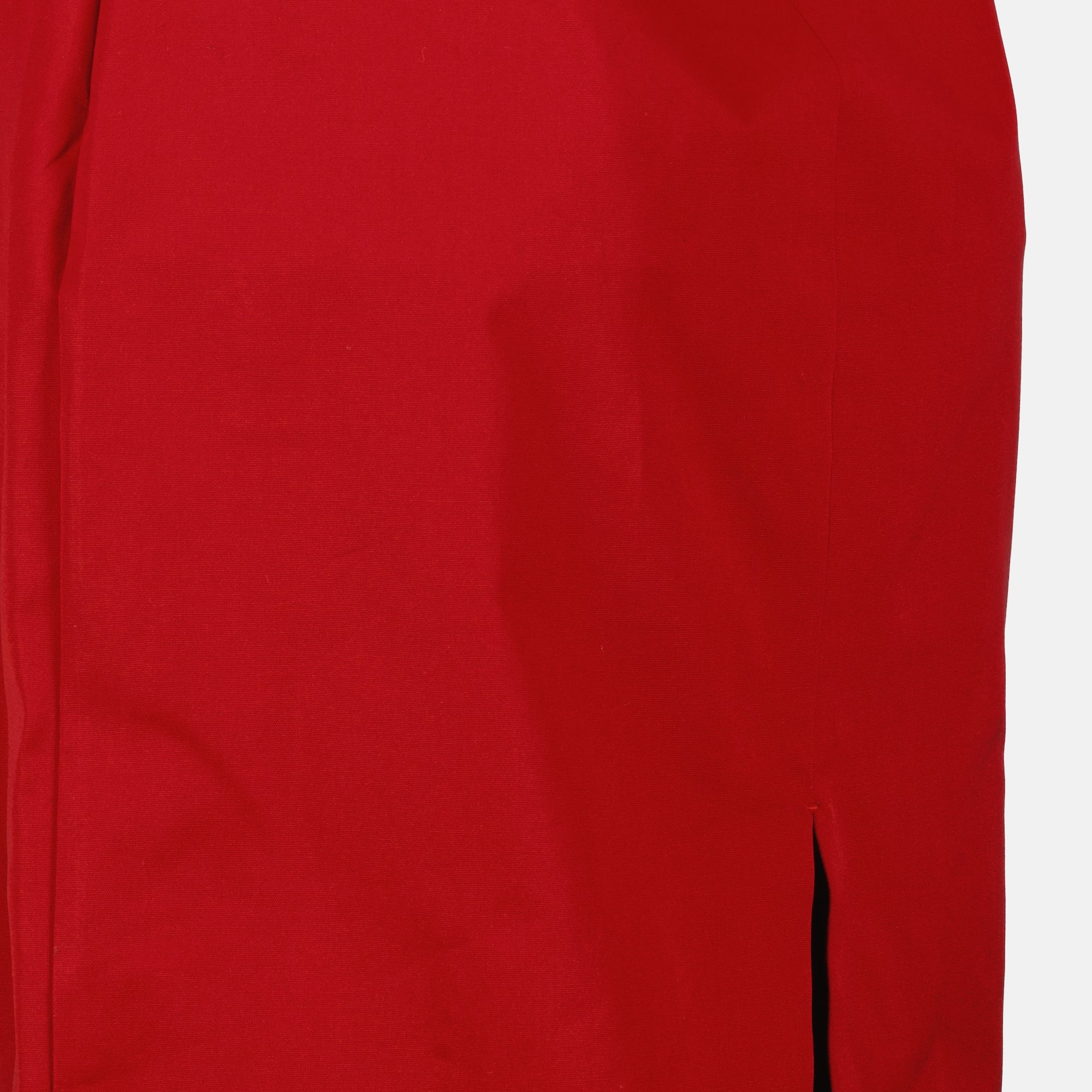 Image de l'article Robe en gabardine de coton rouge de la marque Miu Miu pour Femme - Saison Printemps-Été 2026 - Vue détaillée_2