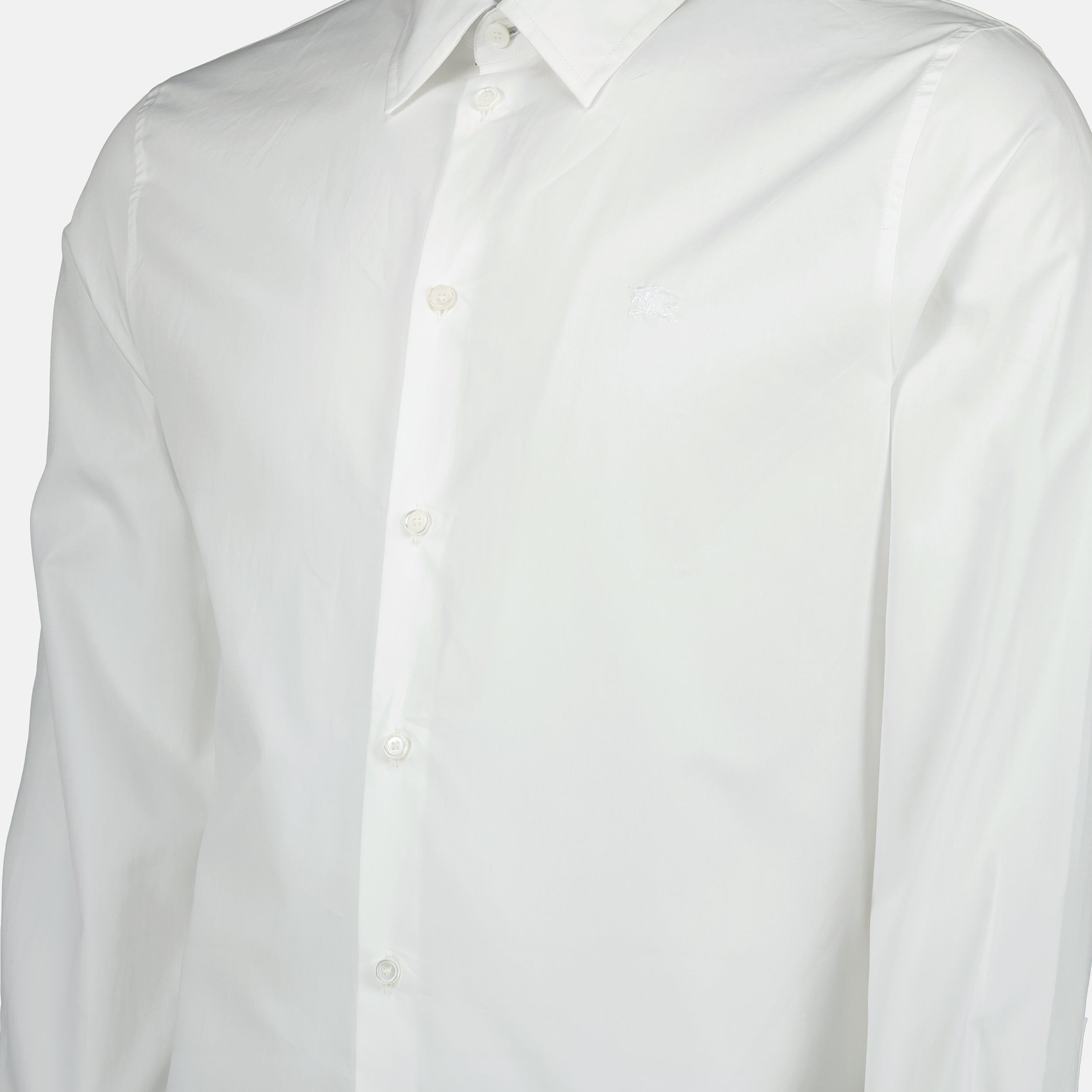 Camisas Camisa Blanca Burberry Blanco Homme