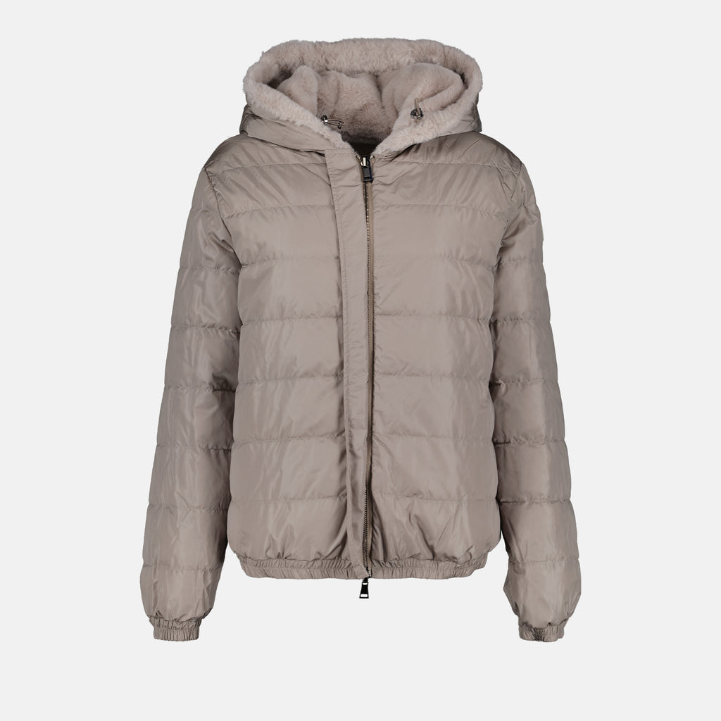 Manteaux Doudoune Coche Moncler Gris Femme