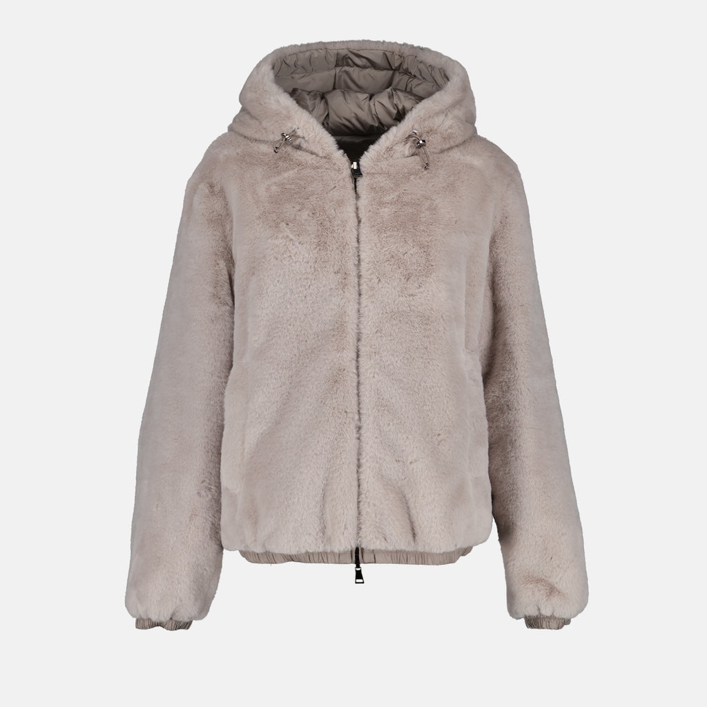 Manteaux Doudoune Coche Moncler Gris Femme