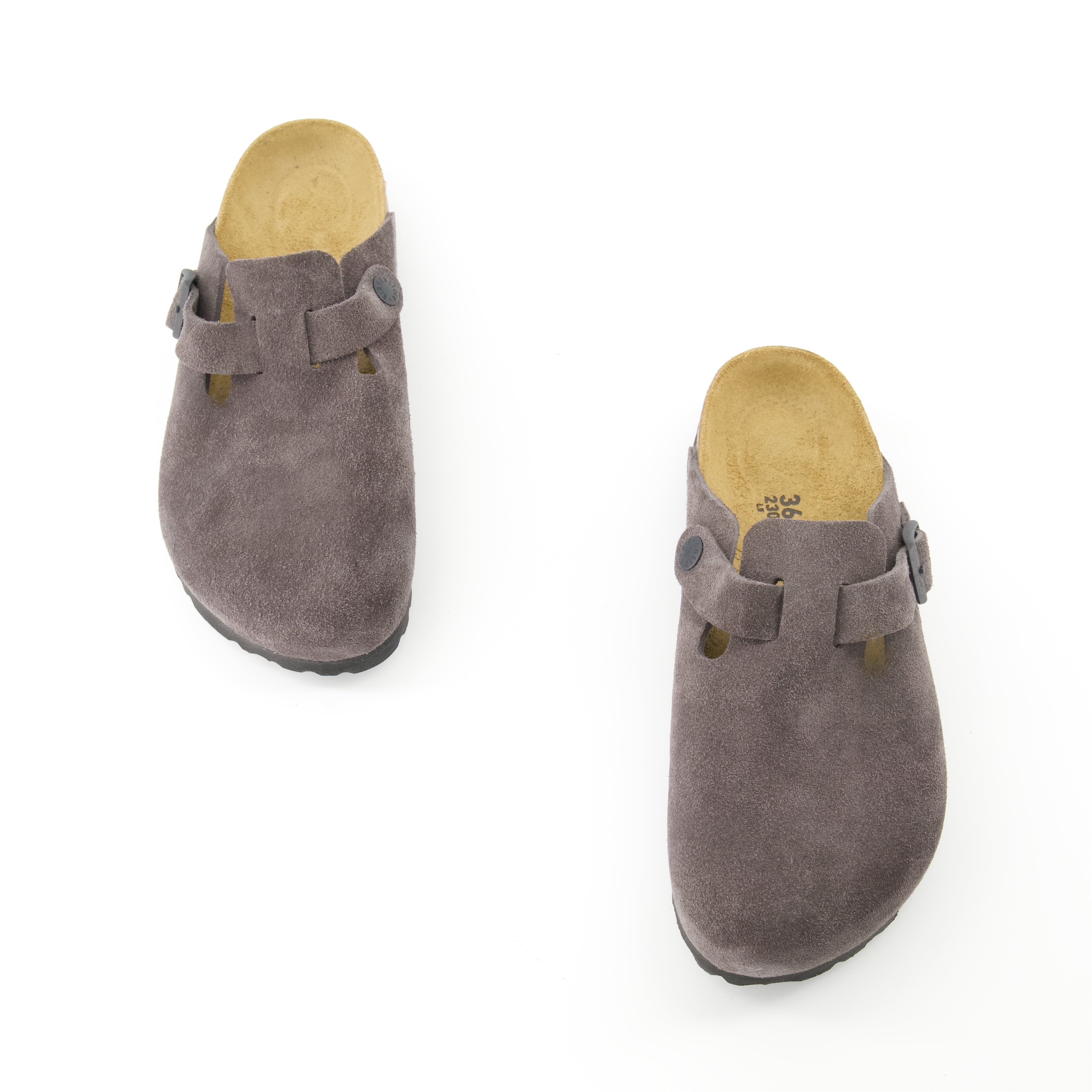 Chaussures ouvertes Mules Boston Birkenstock Marron Femme