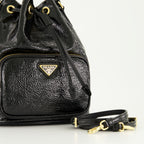 Sacs seau Sac seau Duet Prada Noir Femme