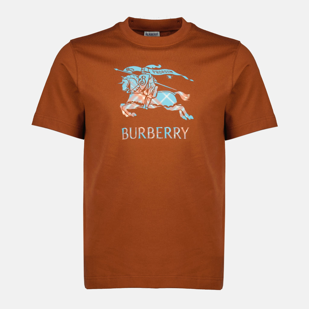 Image de l'article T-shirt EKD marron de la marque Burberry pour Homme - Saison Printemps-Été 2026 - Vue de Face