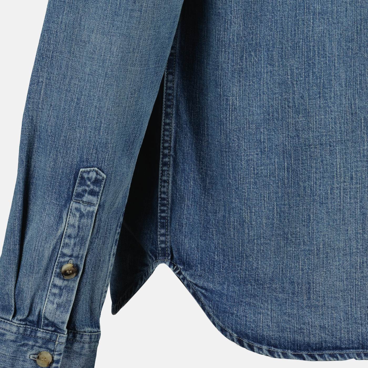 셔츠 카산드르 셔츠 Saint Laurent 파란색 Homme