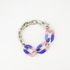 Bijoux Collier XL Link Rabanne Argenté Femme