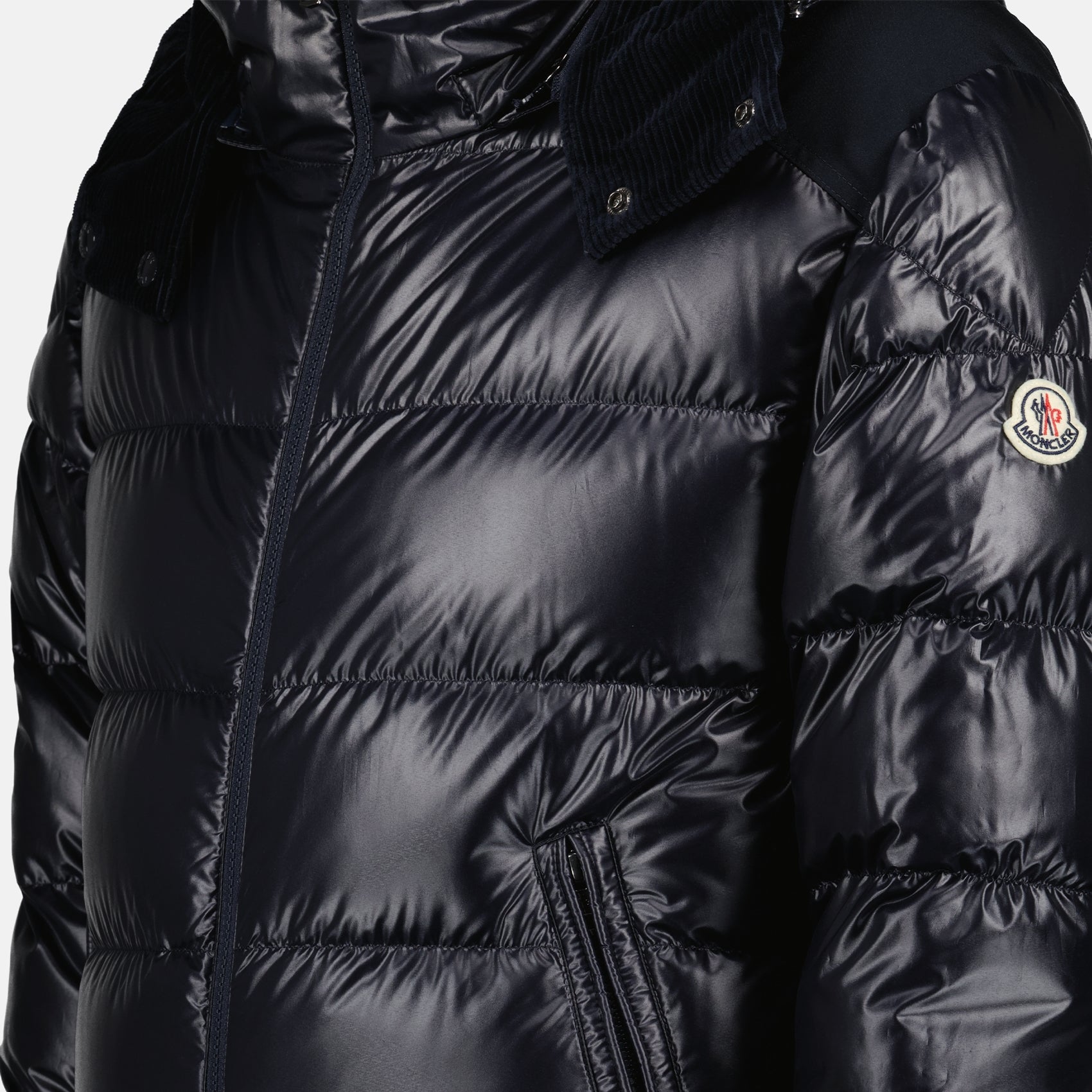 Manteaux Doudoune Greselin réversible Moncler Bleu foncé Homme