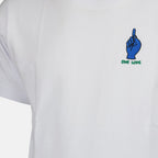 Camisetas T-shirt à logo Sacai Blanco Homme