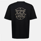 Camisetas T-shirt Slogan Tressé Drole De Monsieur Preto Homme