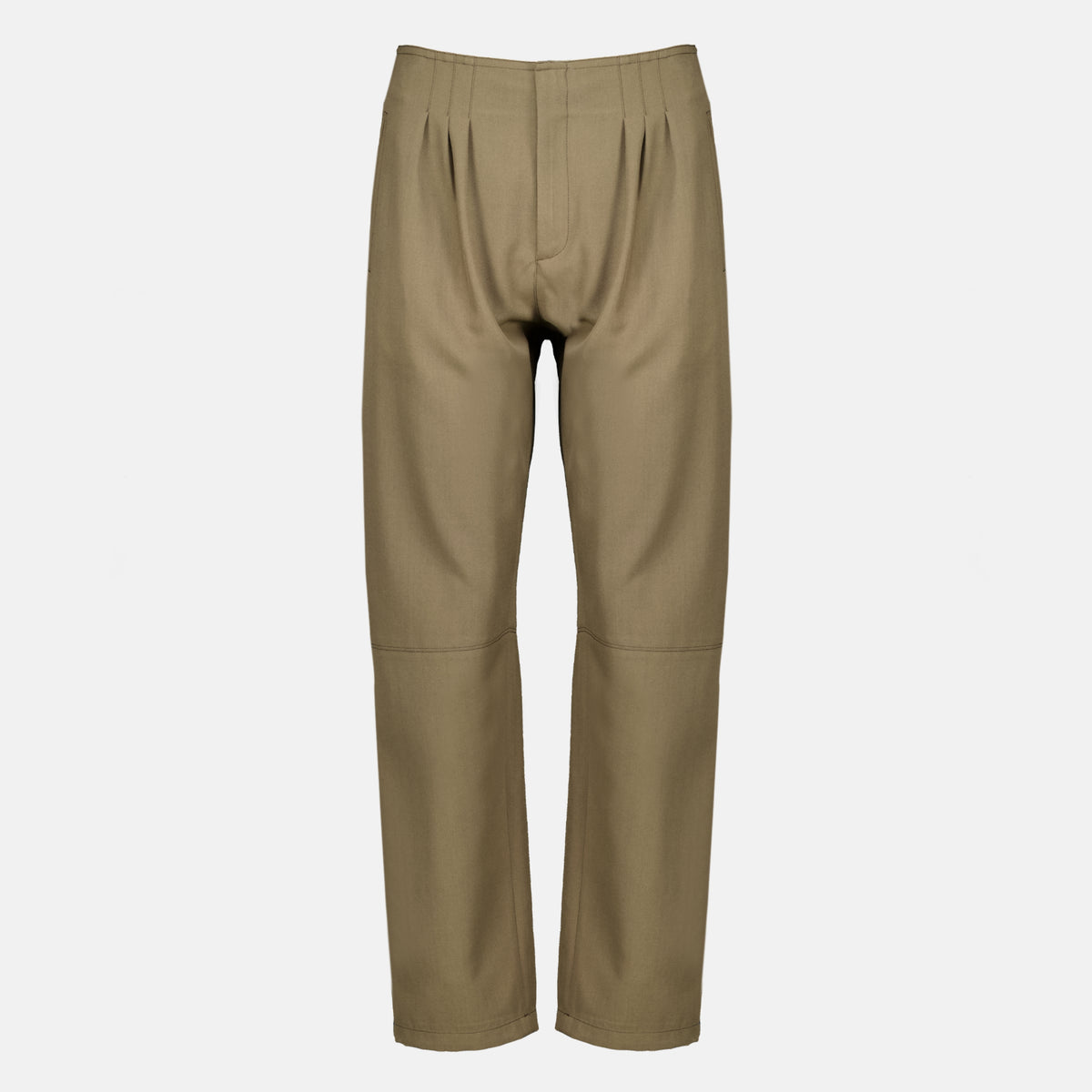 Pantalons Pantalon balloon kaki Mm6 Kaki Femme