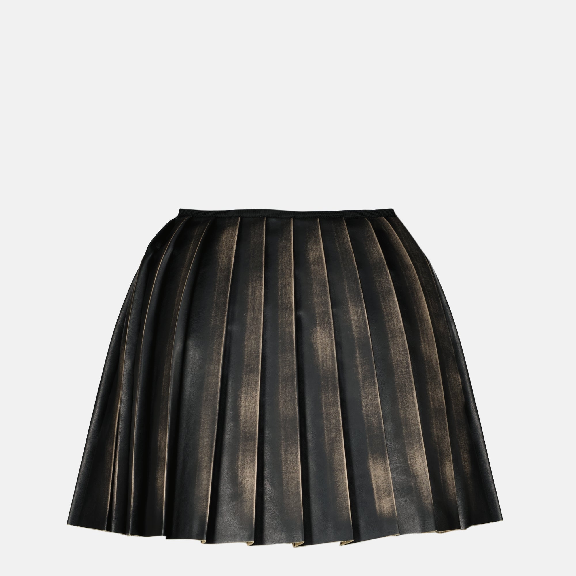 Image de l'article Mini jupe O-Saka marron de la marque Diesel pour Femme - Saison Printemps-Été 2026 - Vue de Dos