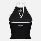 Tops Top Halter de Jerséis Negro Marine Serre Noir Femme