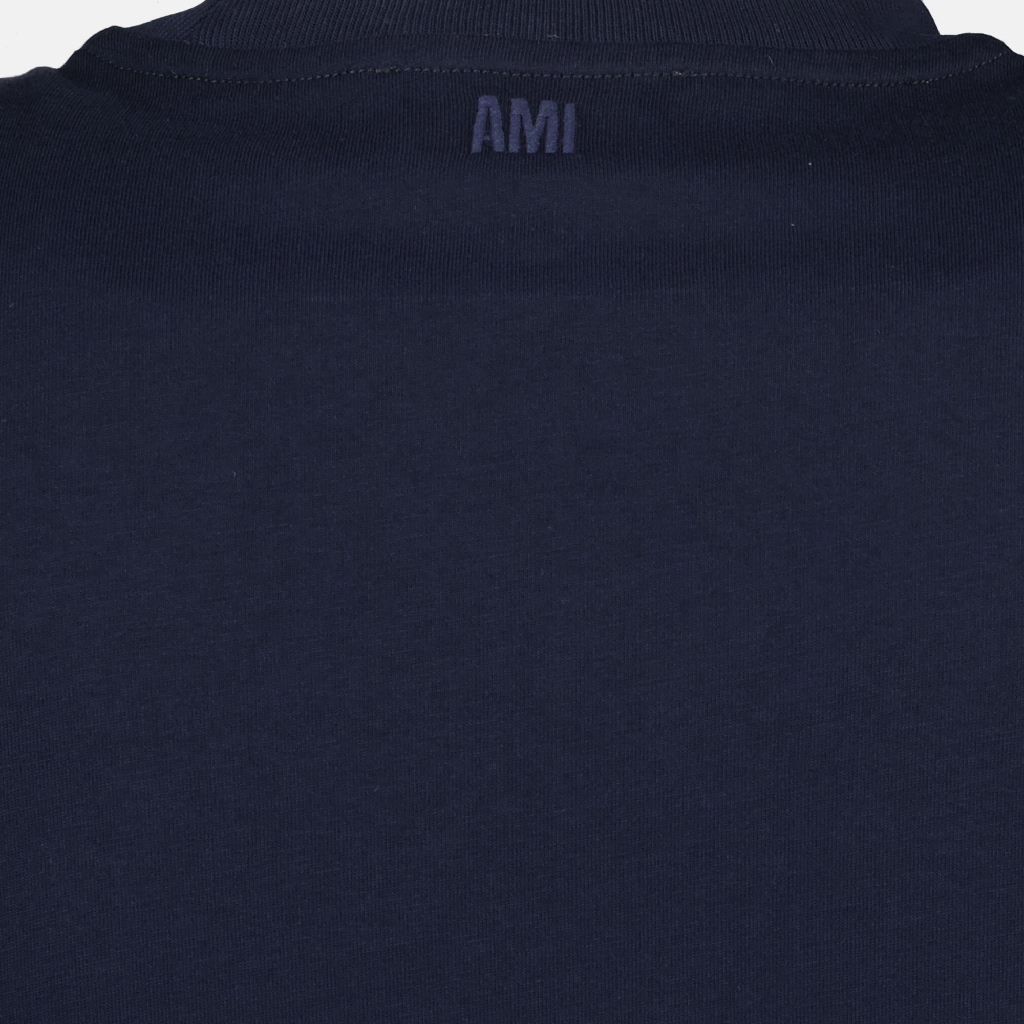 T-Shirts Ami de Coeur T-Shirt Ami PARIS Dunkelblau Unisex