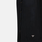 Vestidos Robe en jean Prada Preto Femme