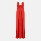 Image de l'article Robe bustier arqué orange de la marque Christopher Esber pour Femme - Saison Printemps-Été 2026 - Vue de Face