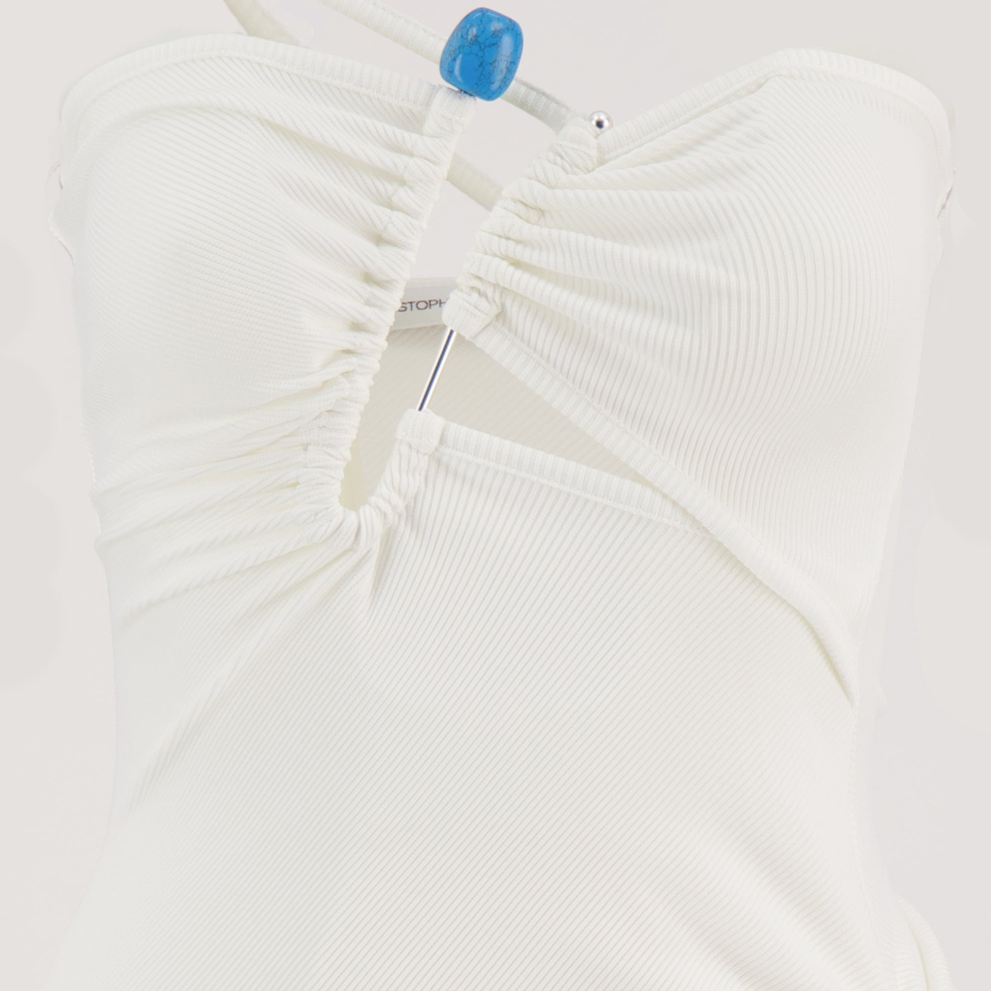 Imagem do Vestido de Pino de Cristal da marca Christopher Esber para Mulheres - Outono-Inverno 2025 - Vista Detalhada_1