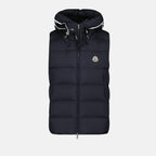 Vestes Doudoune Cardamine sans manches Moncler Bleu foncé Homme