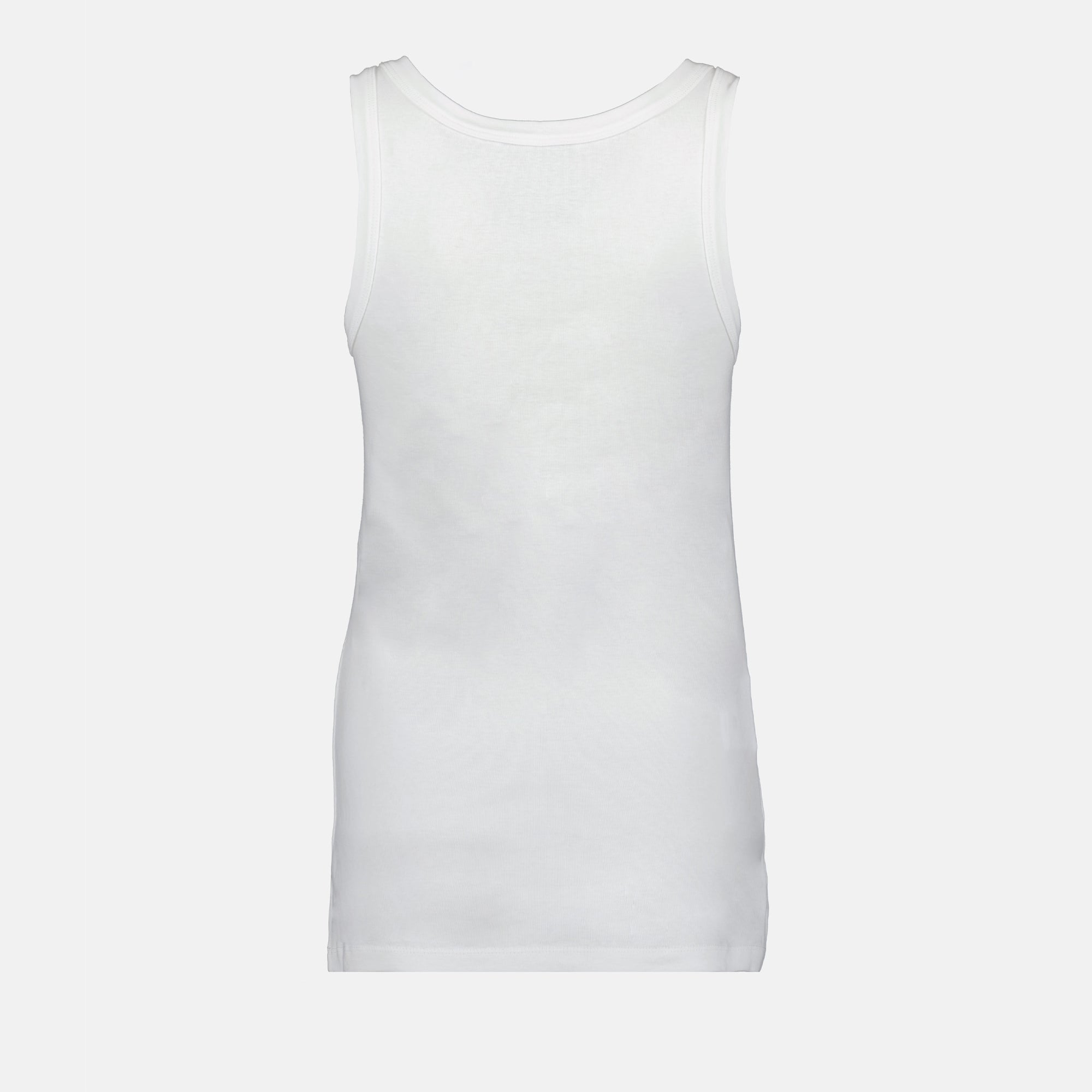 Tops Débardeur blanc à logo Prada Branco Femme