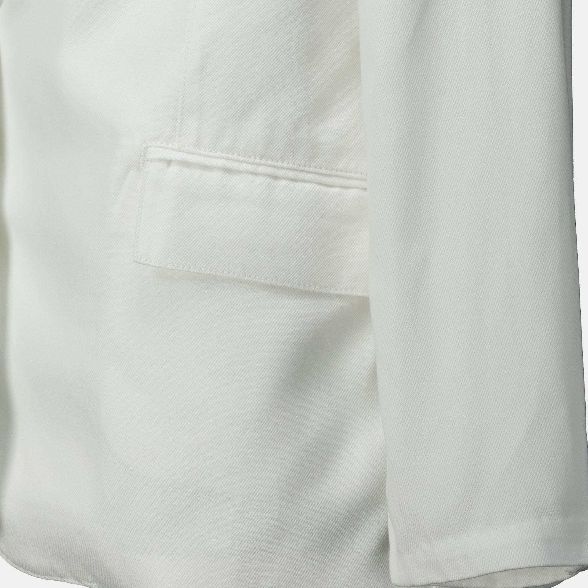 Vestes Veste de tailleur en denim satiné blanc Iro Blanc Femme