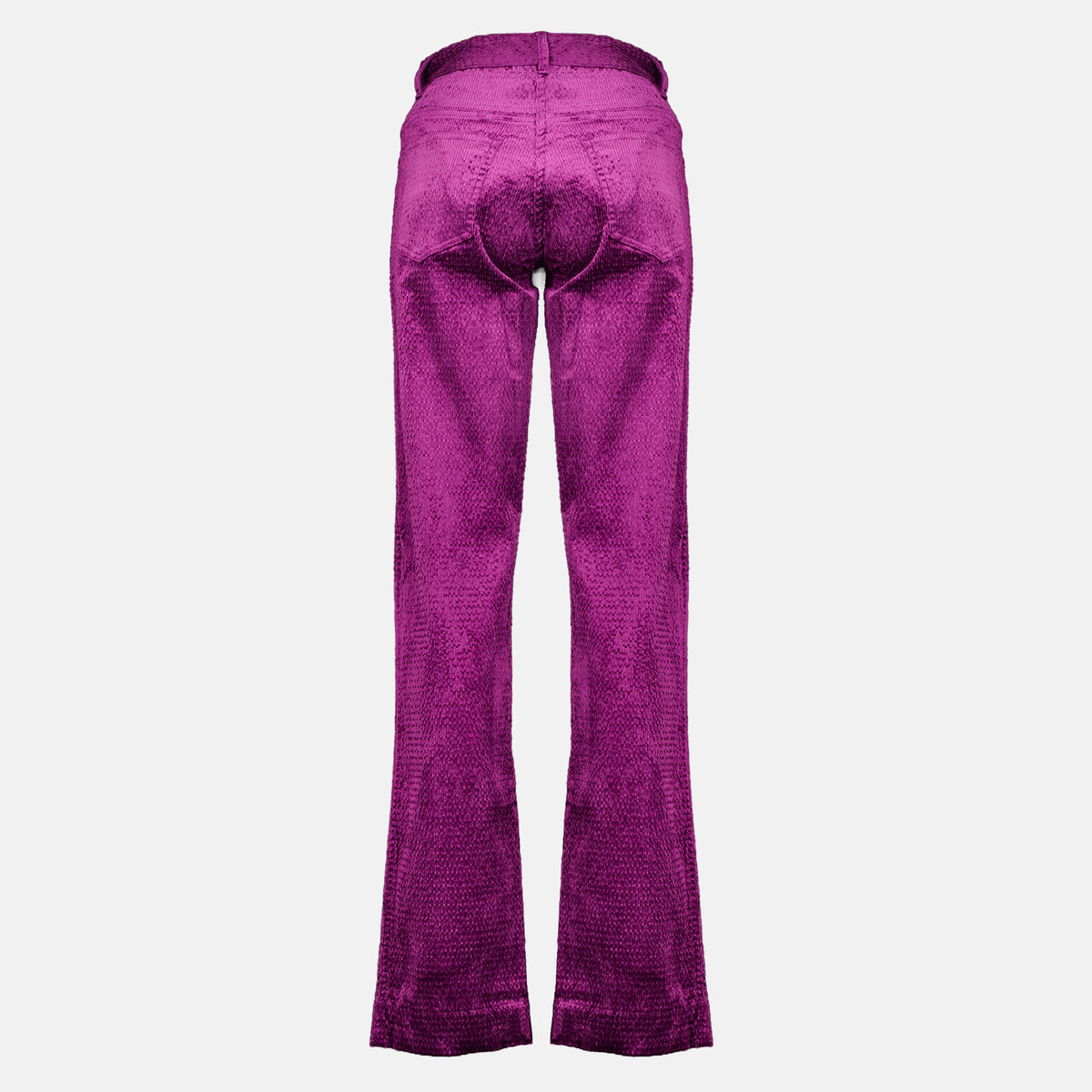 Pantalons Pantalon en velours côtelé Christopher Esber Violet Femme