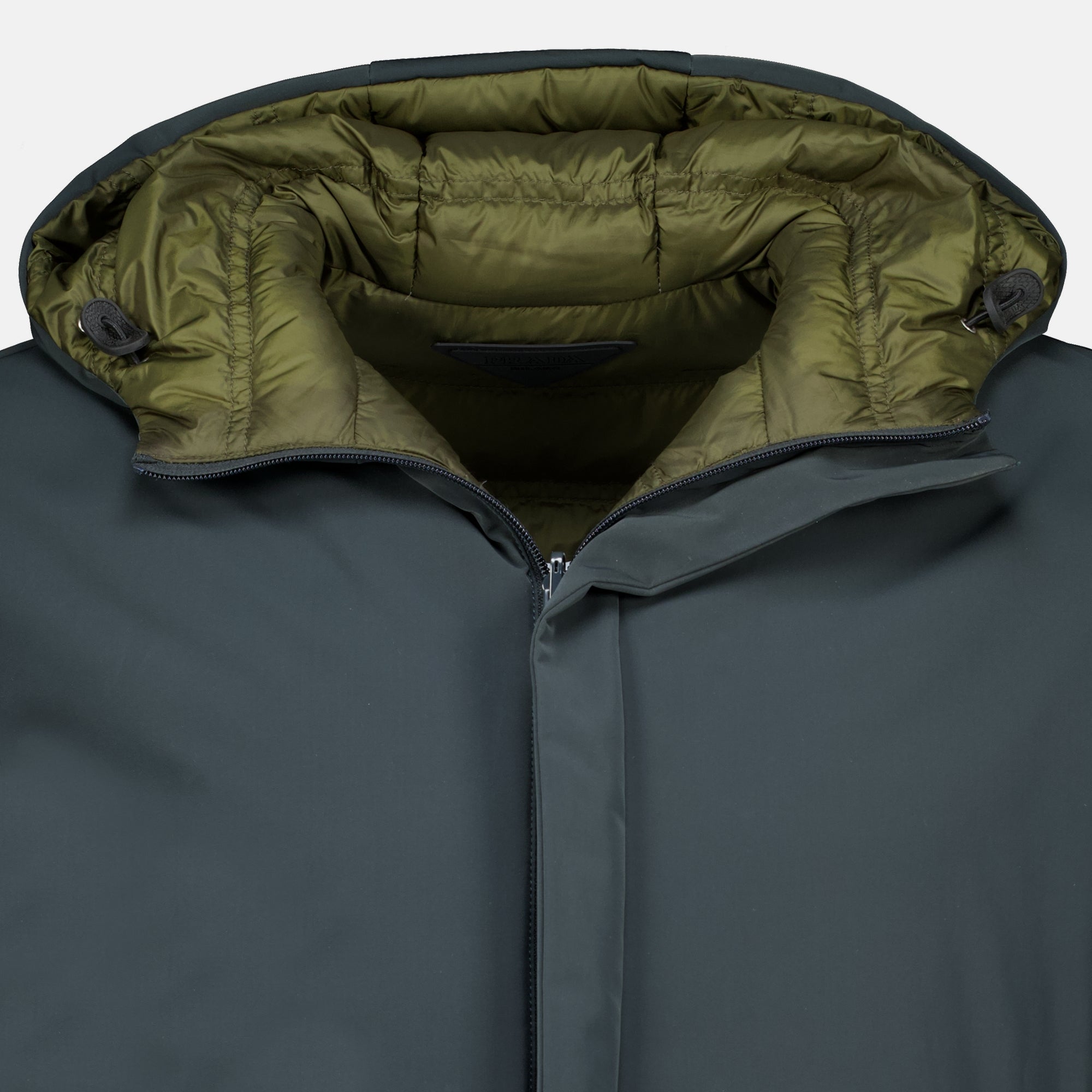 Vestes Doudoune réversible en nylon Prada Vert Homme