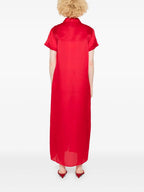 Dresses Effy Dress Khaite Red Femme