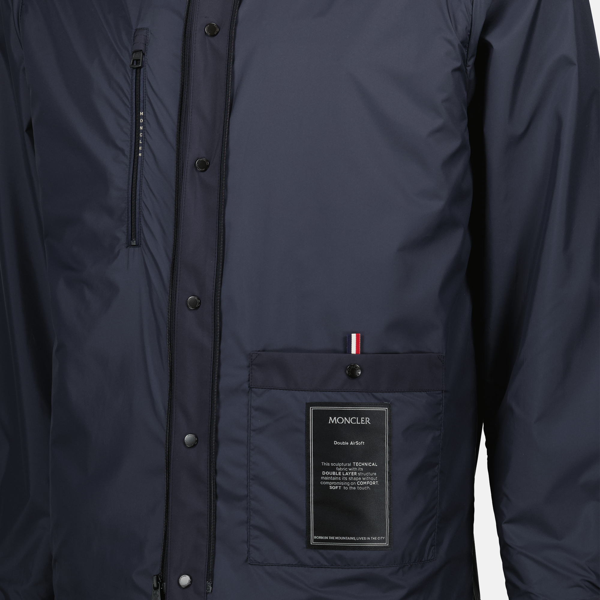 Chaquetas Cortavientos Multi-capa Charve Moncler azul oscuro Homme