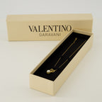 여성을 위한 발렌티노 가라바니 브랜드 VLogo 진주 목걸이 이미지 - 2025 가을-겨울 시즌 - 상세 보기_3