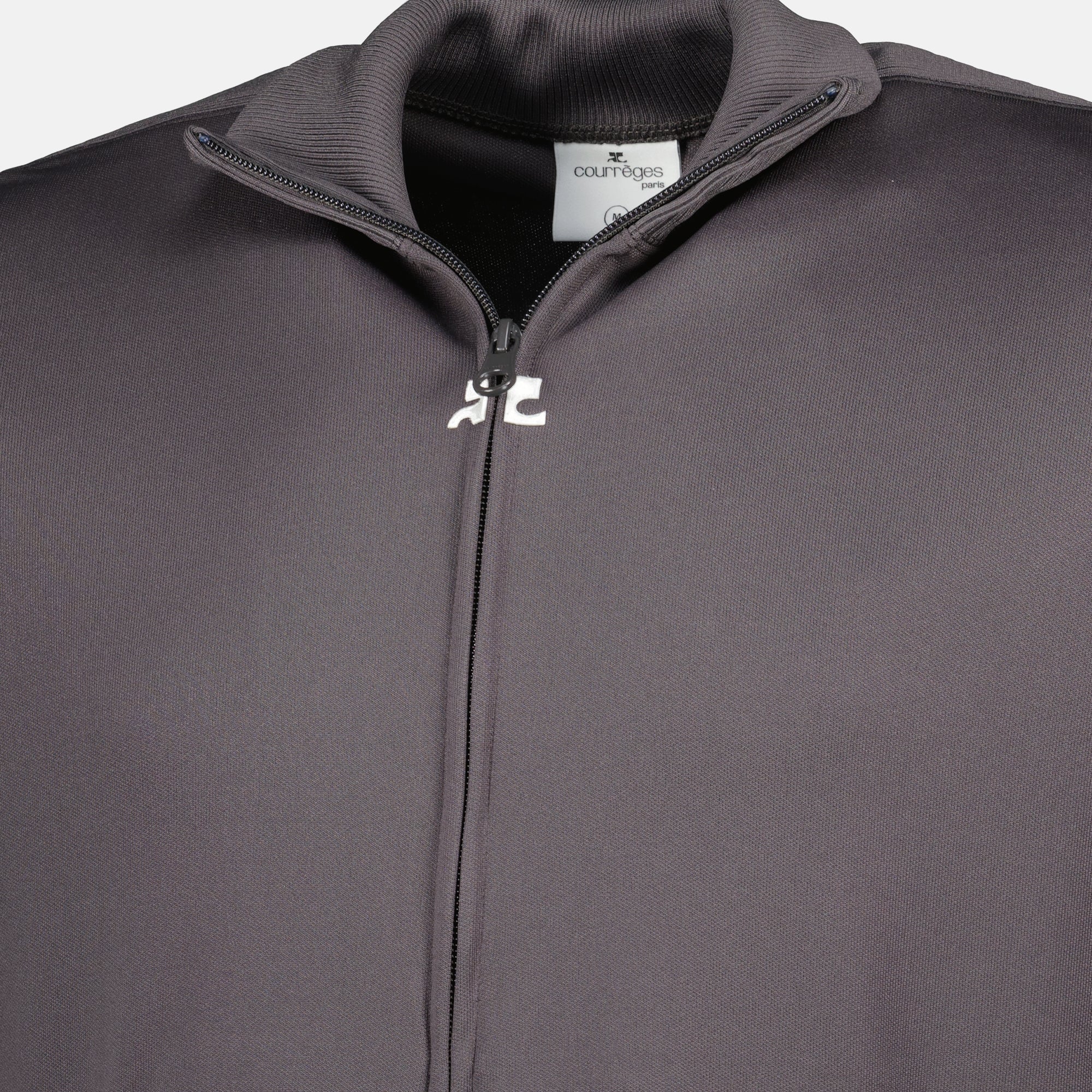 Imagen de la Chaqueta de Chándal Azul de Courrèges para Hombre - Temporada Primavera-Verano 2026 - Vista Detallada_2