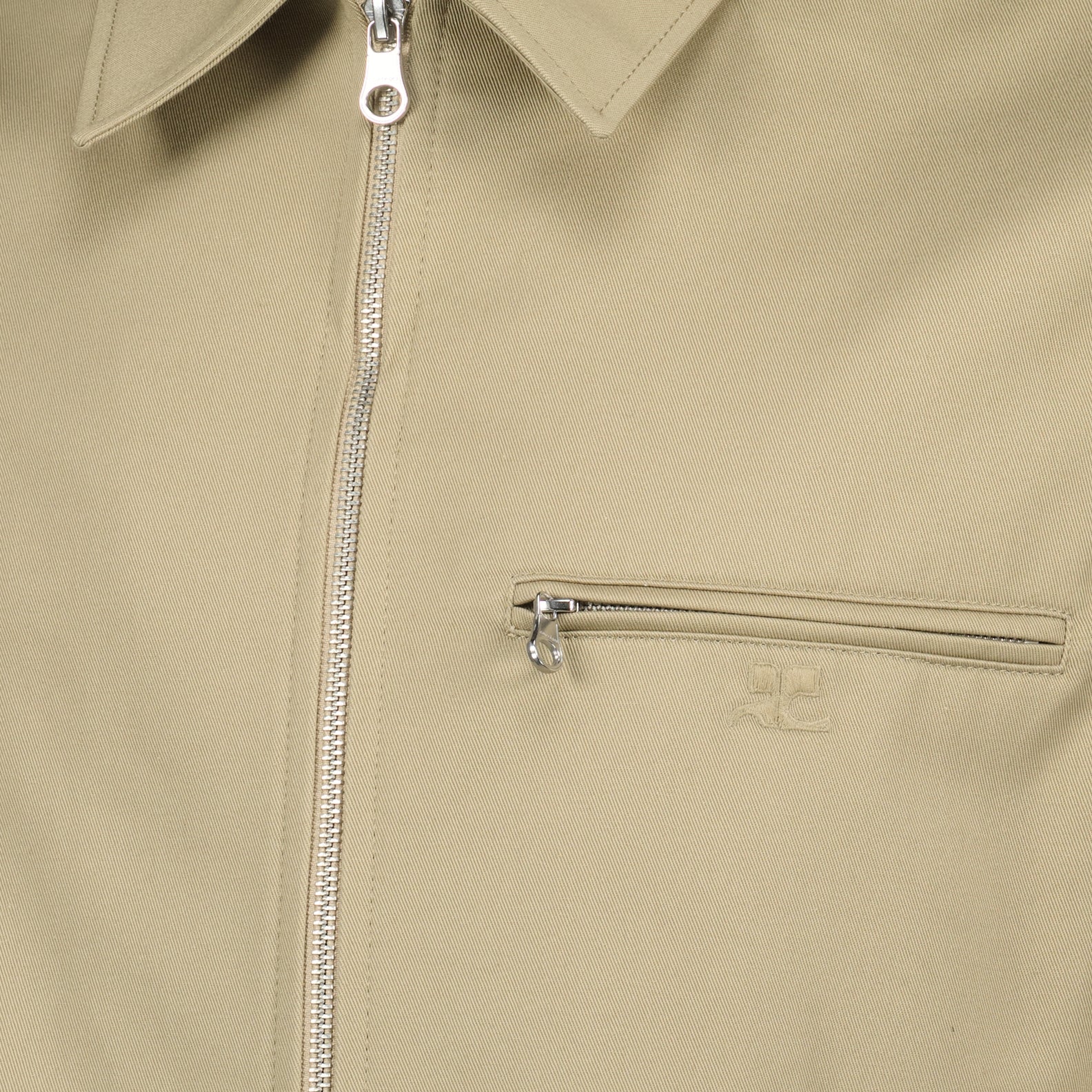 Jacken Zipped Jacket Courrèges Beige Homme