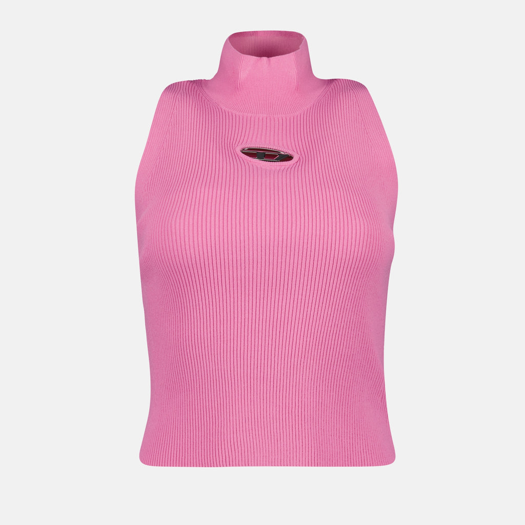 Tops Top M-Onervax à col montant Diesel Rose Femme