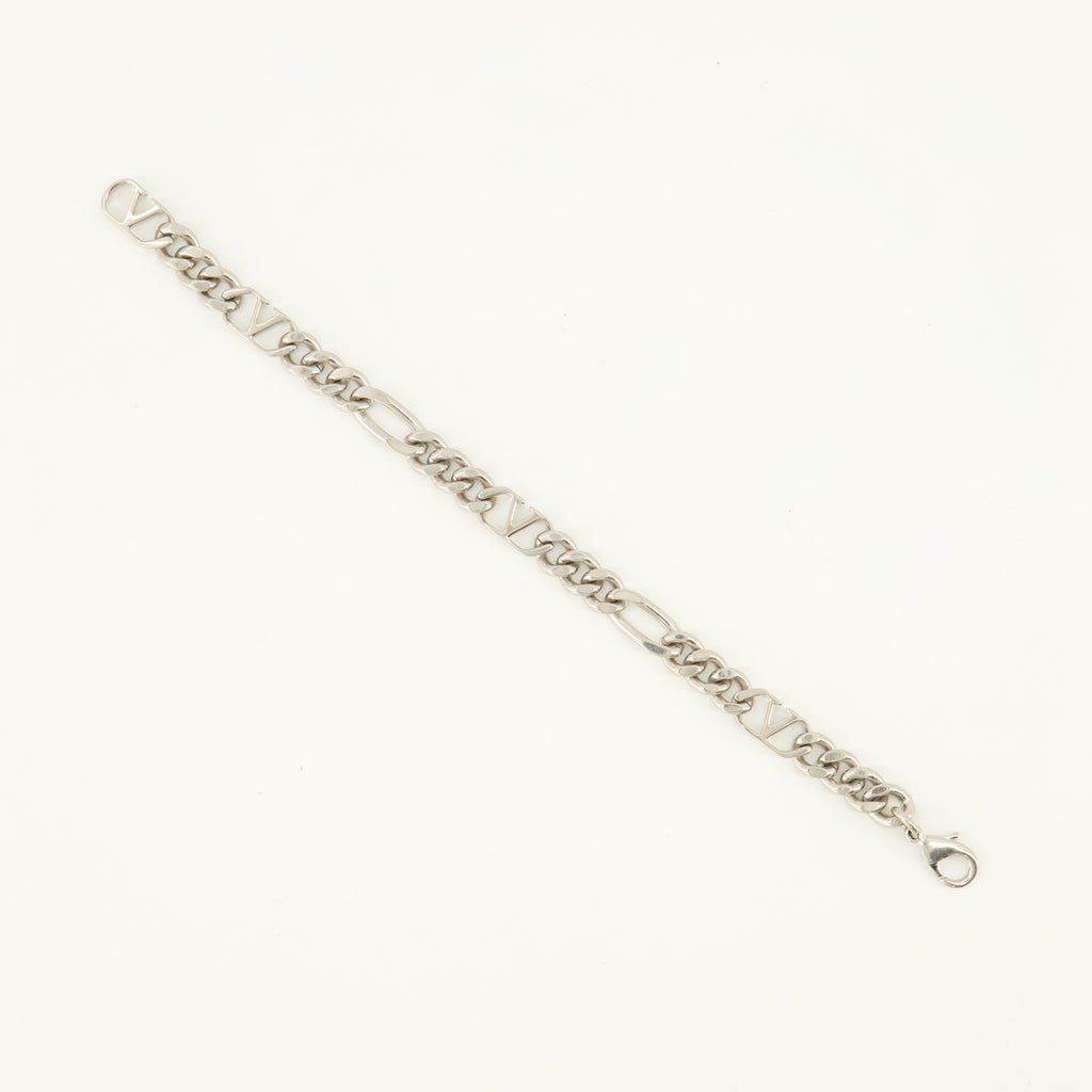 Bijoux VLogo Metallarmband Valentino Garavani Argenté Homme