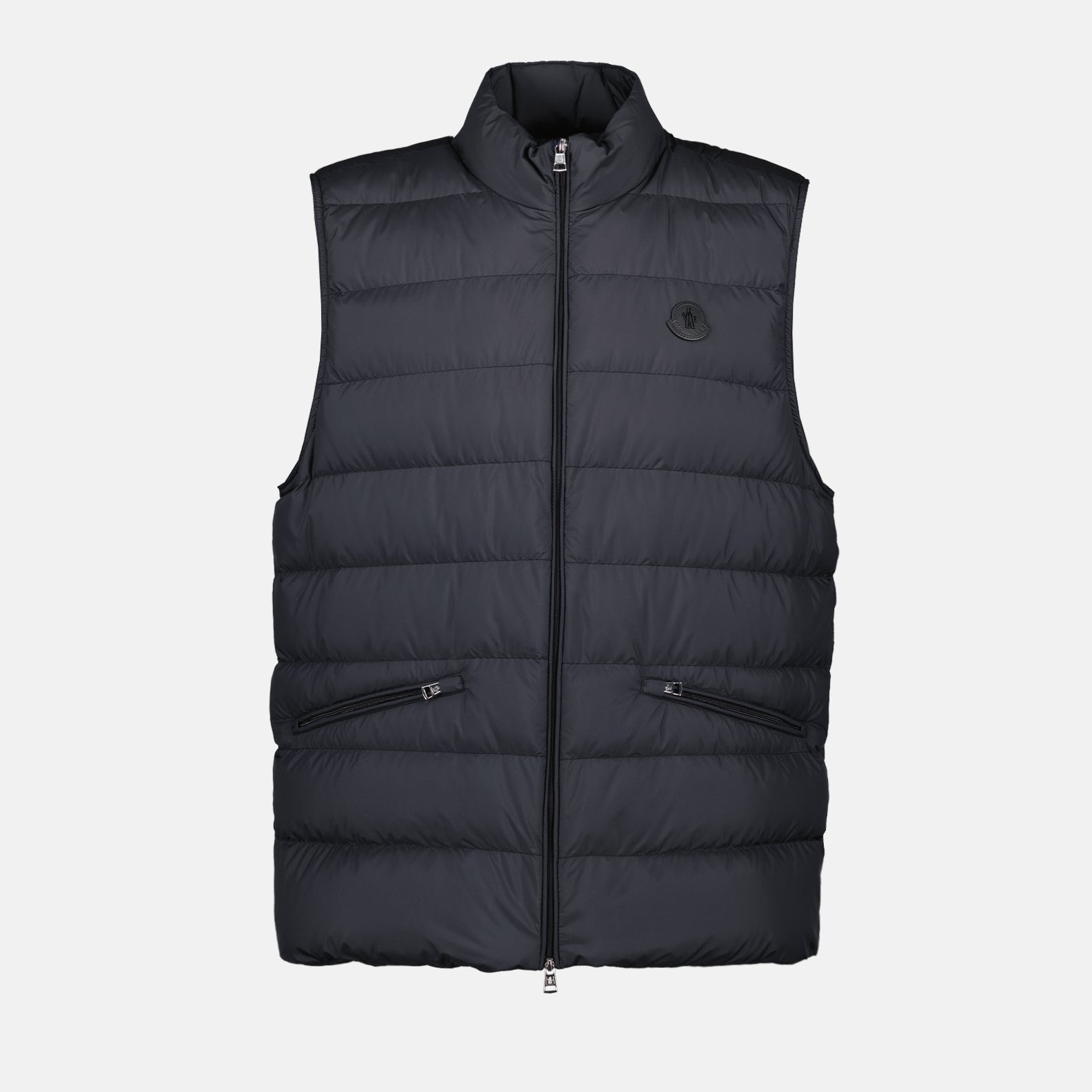 Jaquetas Casaco Sem Mangas Lechtal Moncler Preto Homme