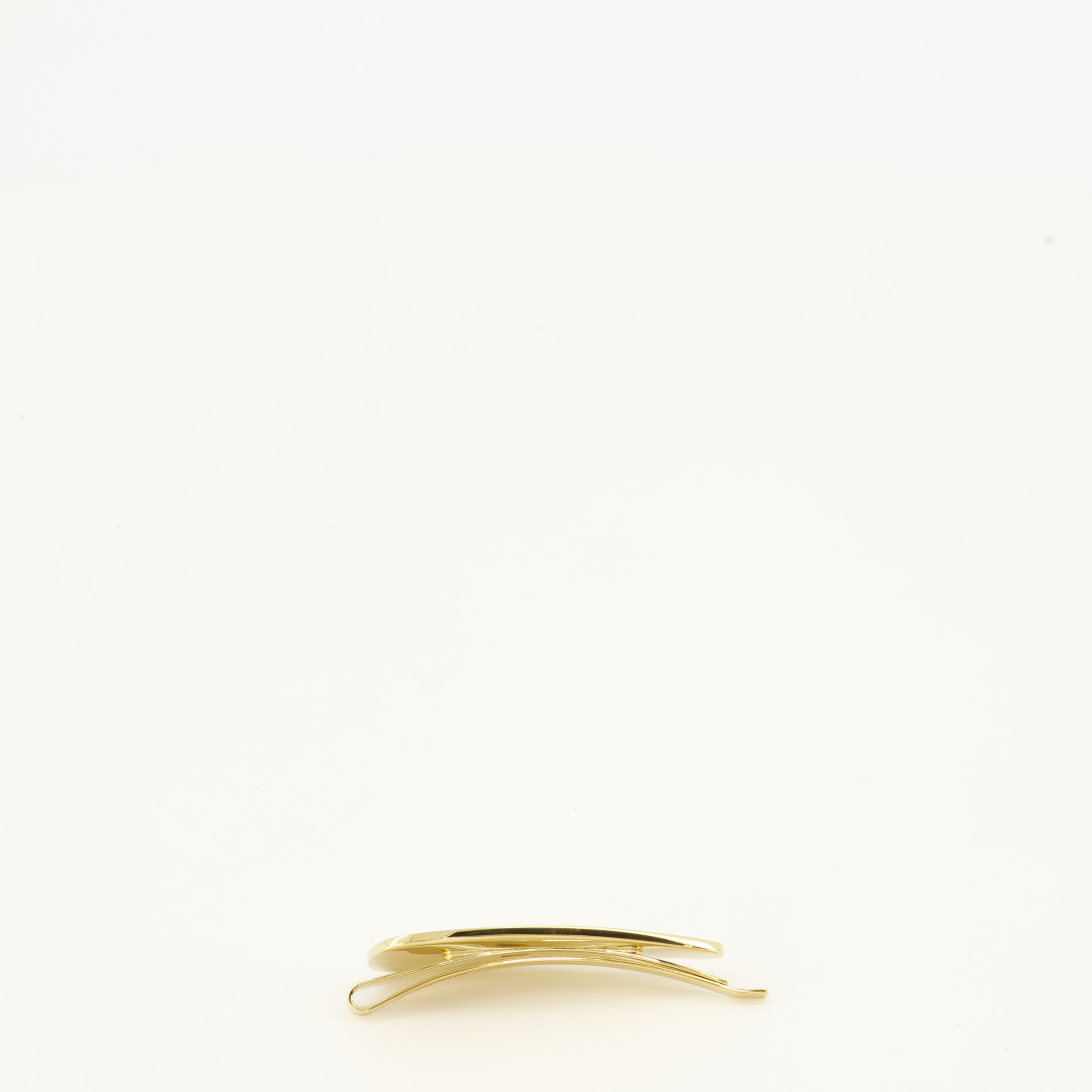 Chapeaux, casquettes et bonnets Weißer emaillierter Metallhaarklammer Miu Miu Blanc Femme