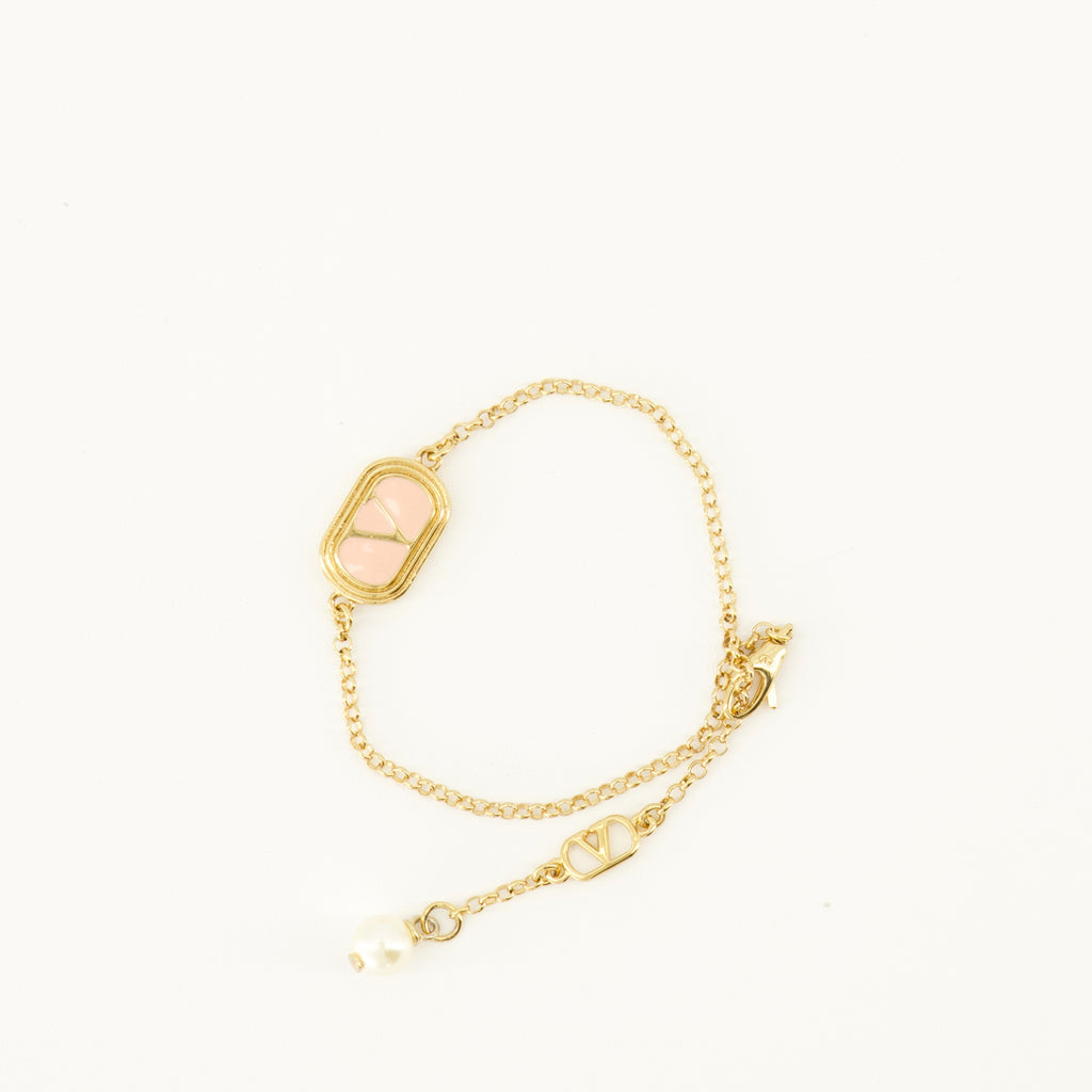 Image de l'article Bracelet VLogo de la marque Valentino Garavani pour Femme - Saison Automne-Hiver 2025 - Vue détaillée_2