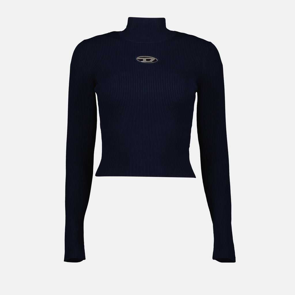 Knitwear M-Valari-TN Sweater Diesel Blue Femme