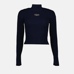 Knitwear M-Valari-TN Sweater Diesel Blue Femme