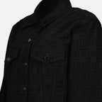 Jaquetas Veste en jean FF Fendi Preto Femme