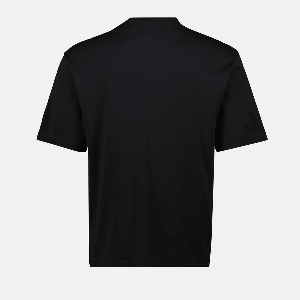 Camisetas T-shirt com Logo Prada Preto Homme