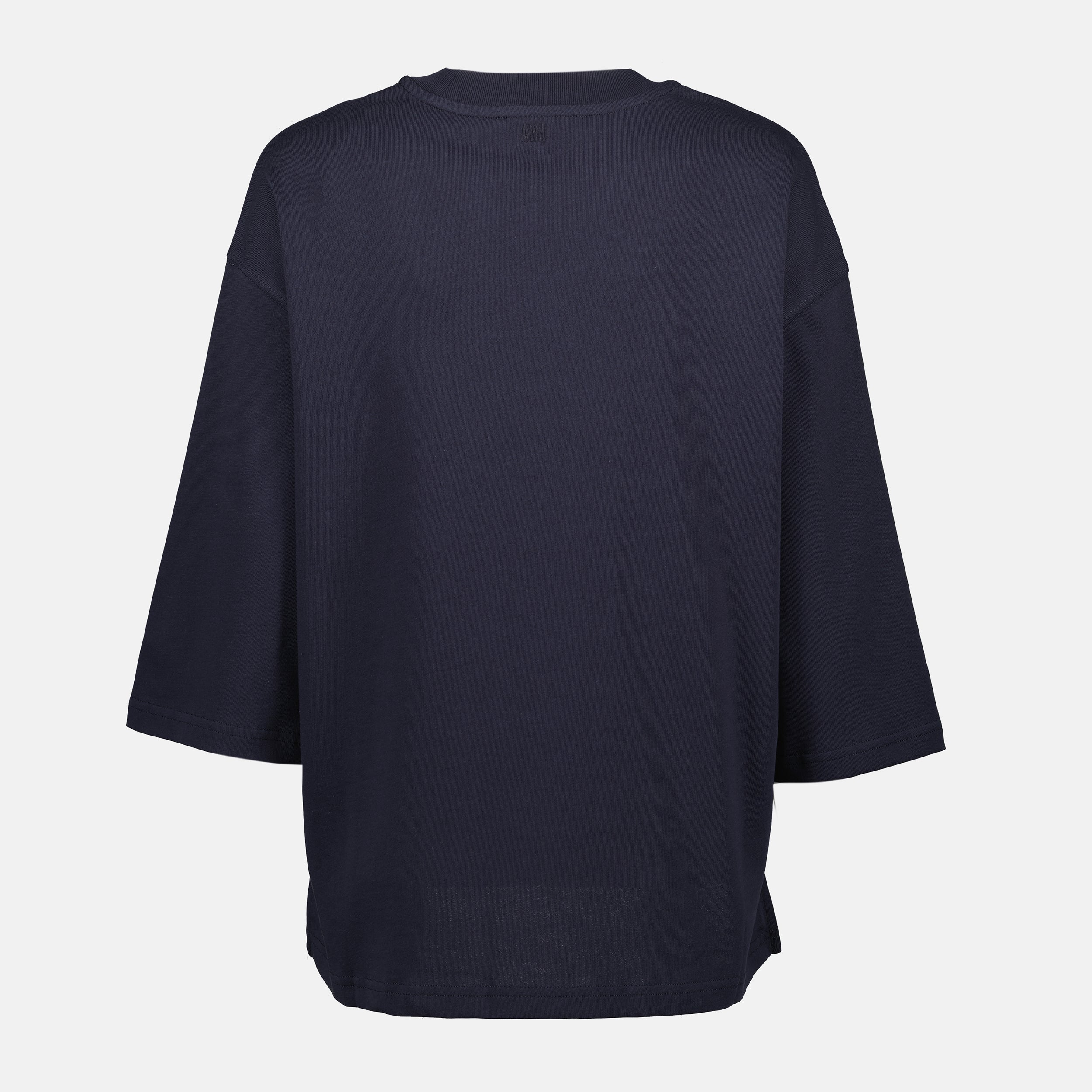 Camisetas T-shirt Ami de Coeur Tecido Ami PARIS Azul escuro Femme