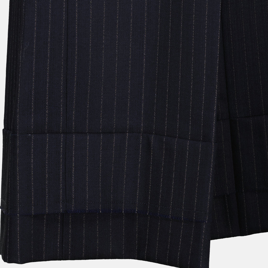 Image de l'article Pantalon à rayures Linden de la marque Khaite pour Femme - Saison Printemps-Été 2026 - Vue détaillée_2