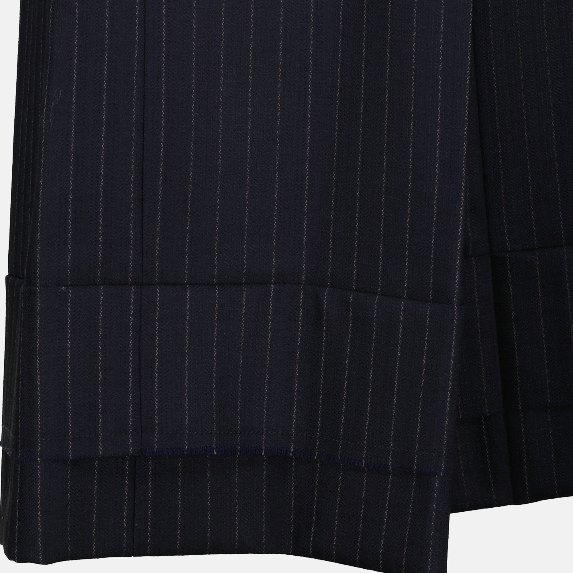 Image de l'article Pantalon à rayures Linden de la marque Khaite pour Femme - Saison Printemps-Été 2026 - Vue détaillée_2