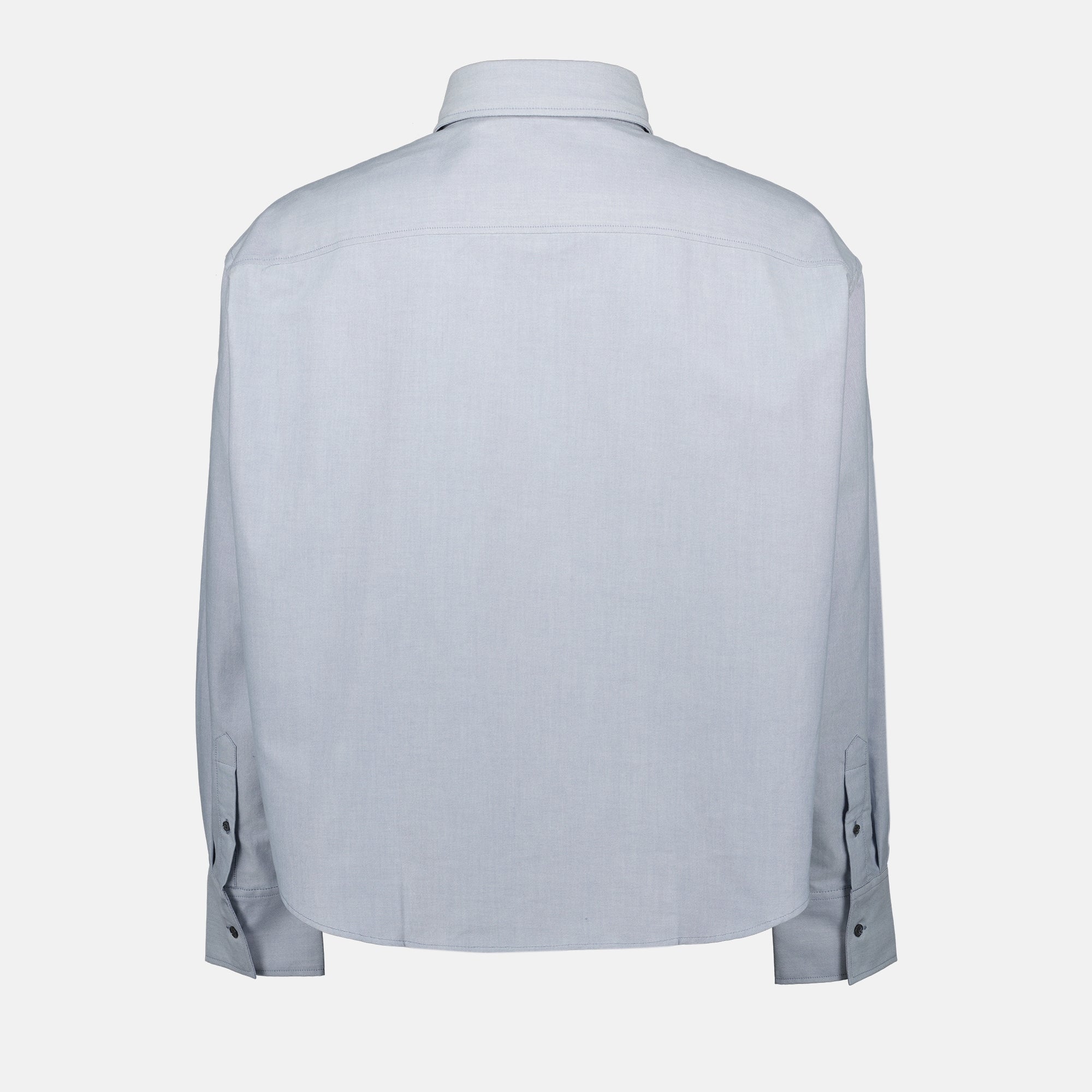 Camisas Camisa Corta Oversized Ami PARIS Gris Unisexo