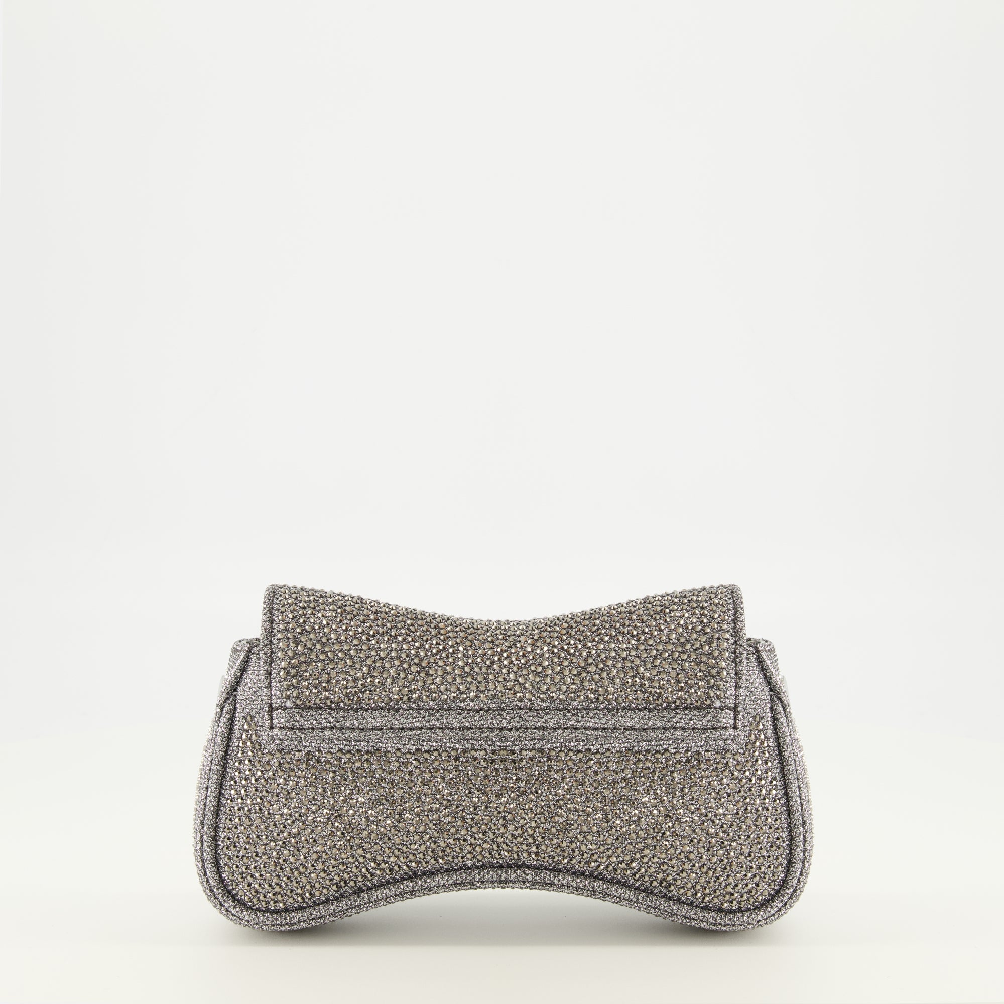 Image de l'article Sac Play petit à strass argenté de la marque Diesel pour Femme - Saison Printemps-Été 2026 - Vue de Dos