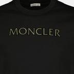 Immagine del T-shirt con logo stampato nero per uomo Moncler - Stagione Primavera-Estate 2026 - Vista Dettagliata_1