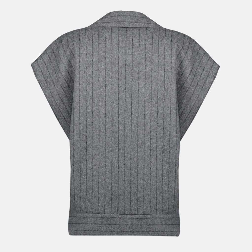 Vestes Cappotto Senza Maniche Iro Gris Femme