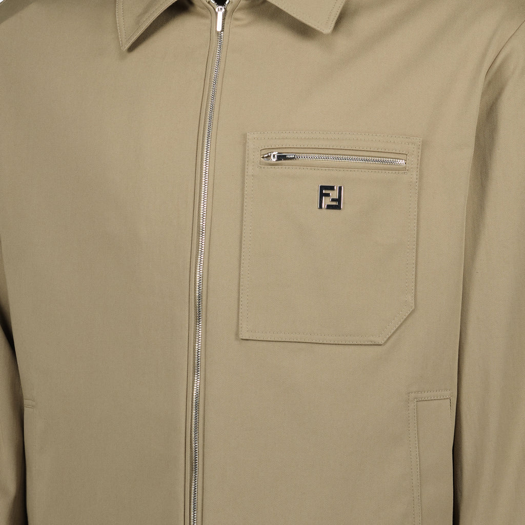 Imagen del artículo Blouson de algodón de la marca Fendi para Hombre - Temporada Otoño-Invierno 2025 - Vista Detallada_1