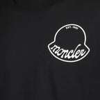 T-shirt T-shirt con logo Moncler Nero Uomini